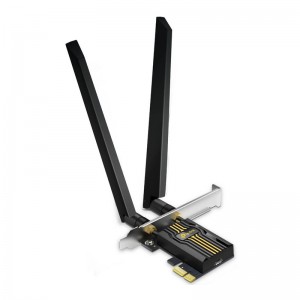 Placa de Rede PCI-Express TP-Link Archer TBE400E Tri-Band Wi-Fi 7 BE6500 + Bluetooth 5.4